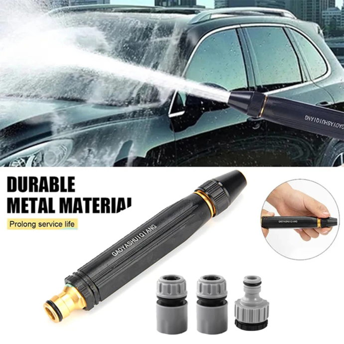 High Pressure Spray Guns Garden Hose Sprinkler Metal Foam